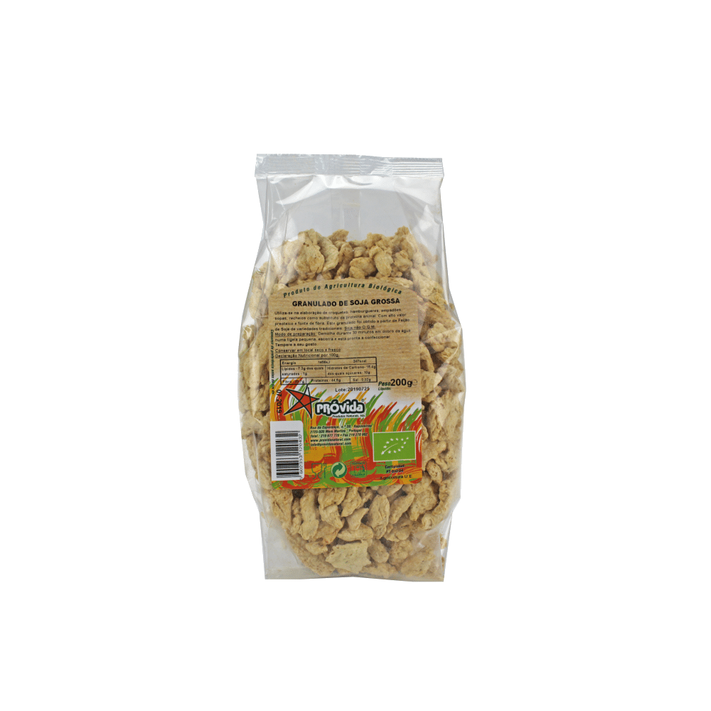 Granulado de Soja Grossa BIO 200g Granulado de Soja Grossa Bio