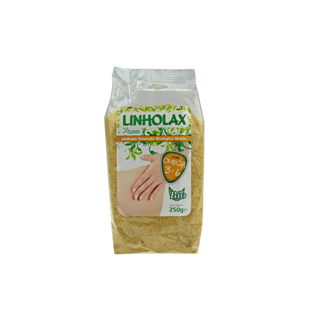 Linholax, Sem.Linhaça Dourada Moidas BIO 250g Linholax, Sementes Linhaça Dourada Moídas, biológicas