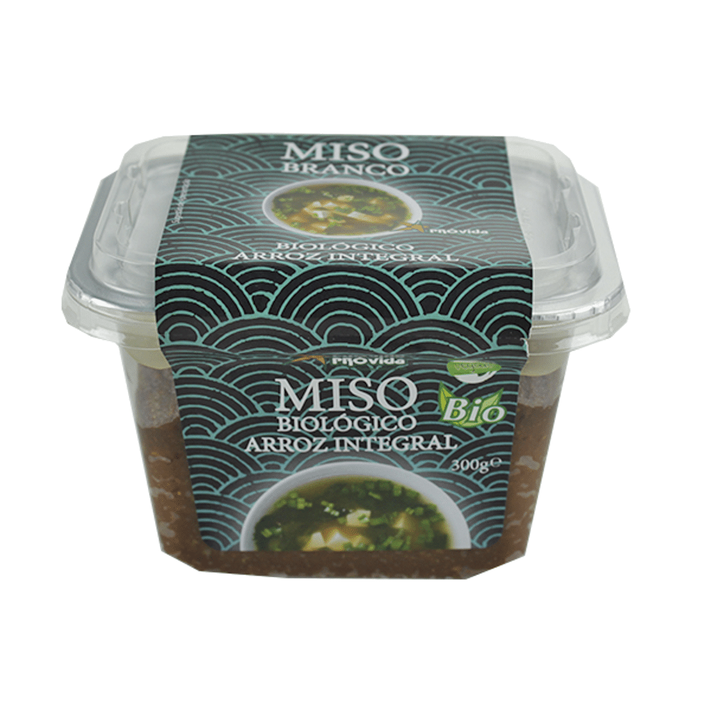 Miso Branco Arroz Int. (não pasteurizado) BIO Próvida 300g Miso Branco de Arroz Integral (não pasteurizado)