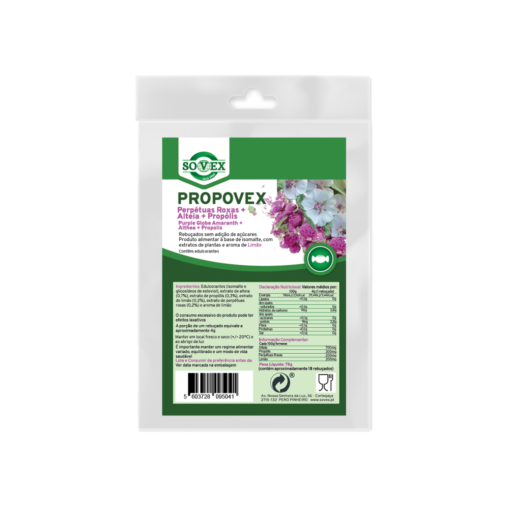 propovex perpetua roxa Rebuçados Perpétuas Roxas
