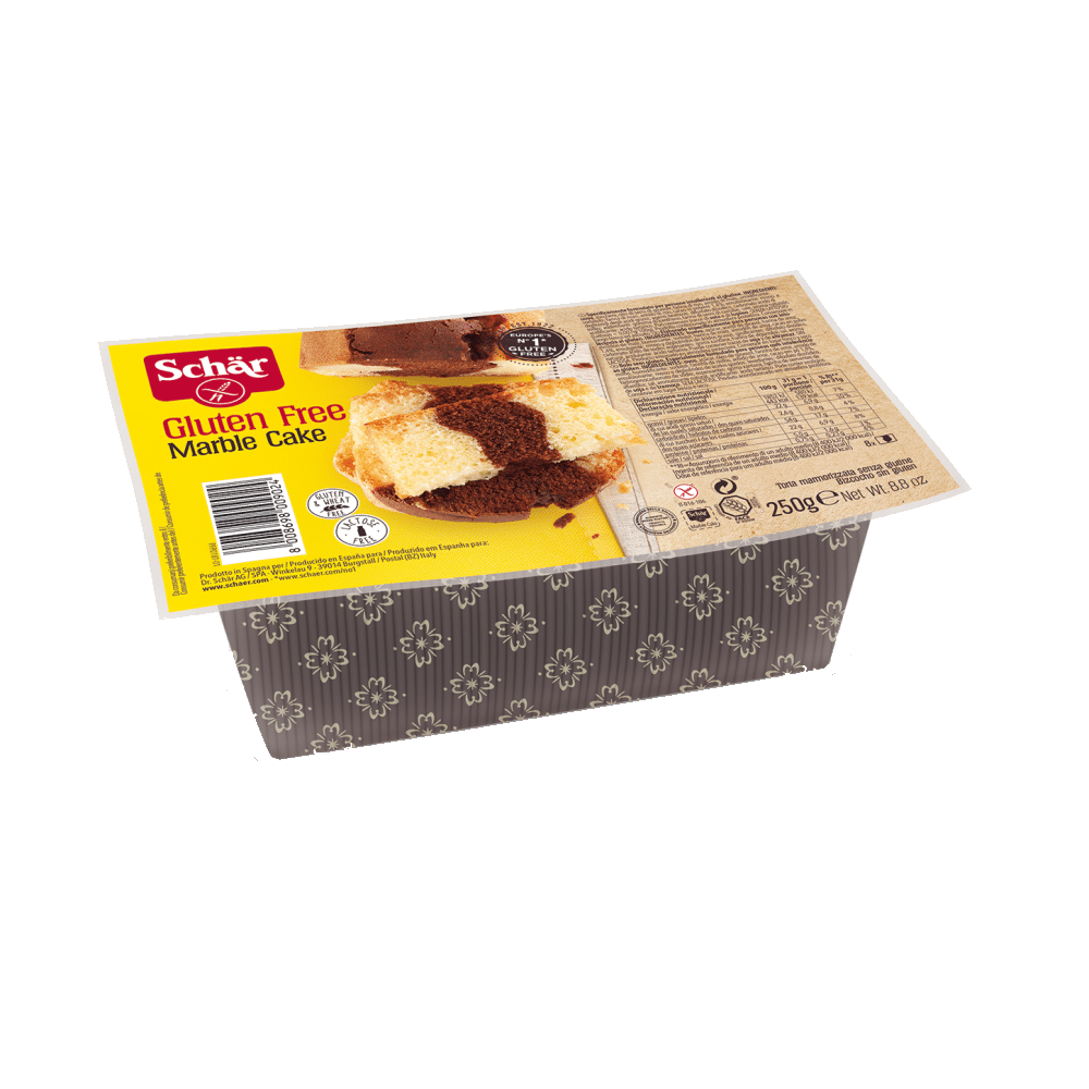 Bolo Marmore SG 250gr - Schar Bolo de Mármore, sem glúten
