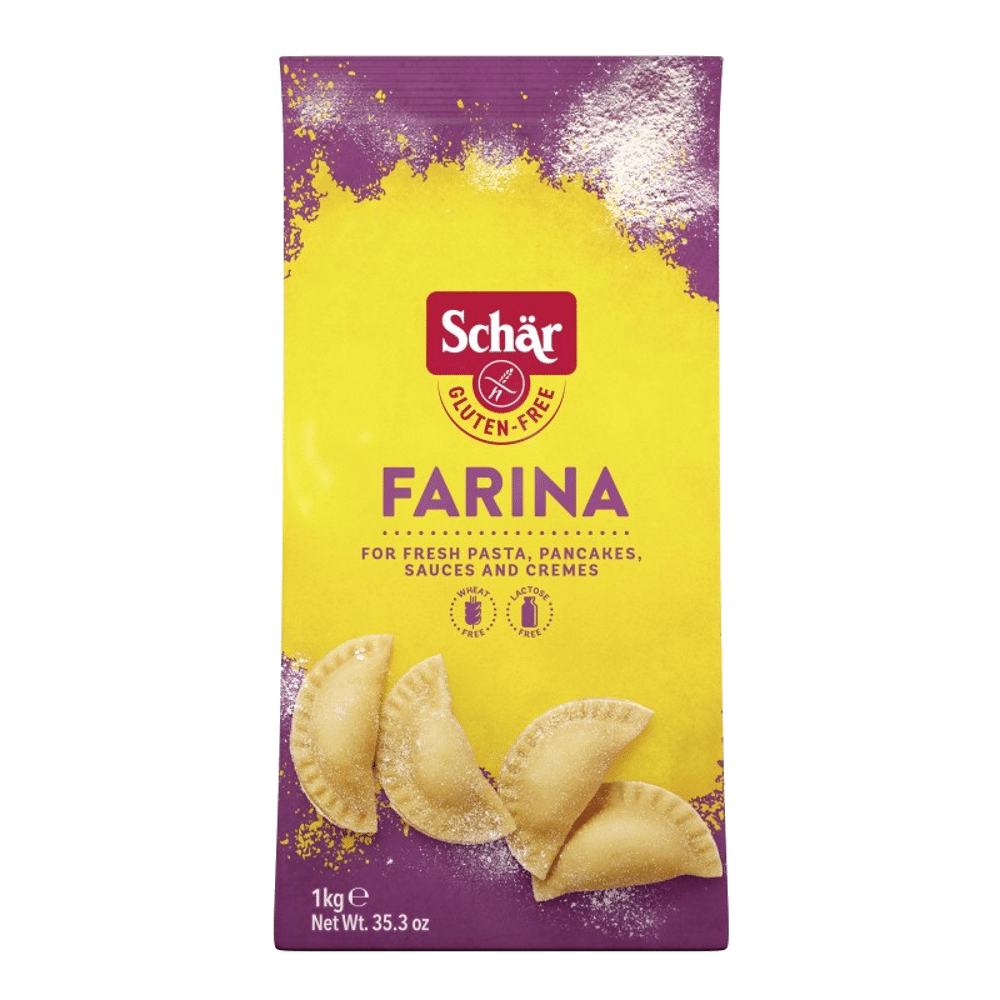 Farinha Farina Pão Pasta Schar 1Kg SG Farinha sem Glúten, sem glúten, sem lactose