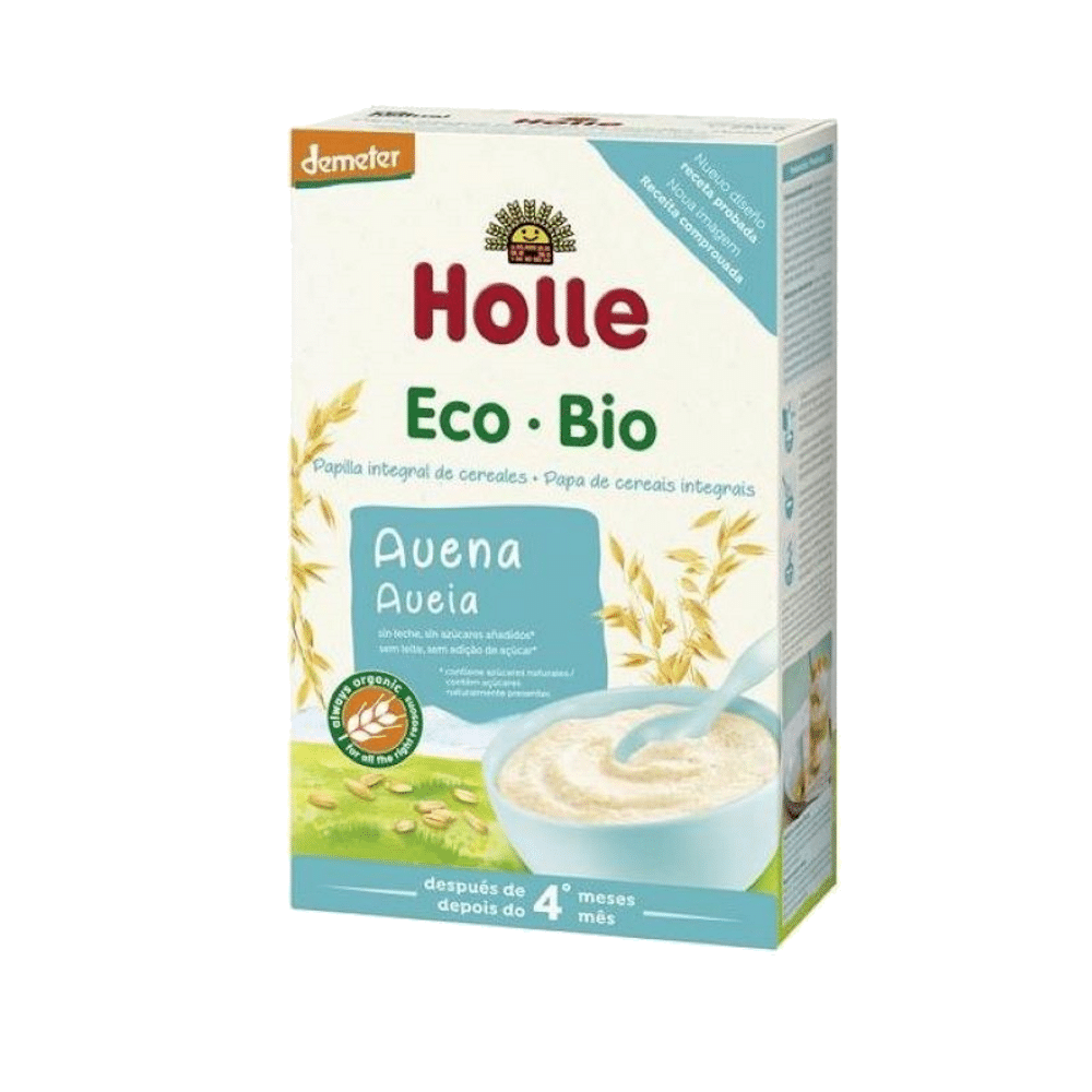 Papa de Aveia 4 Meses Holle Bio 250gr SG Papa de Aveia, biológica