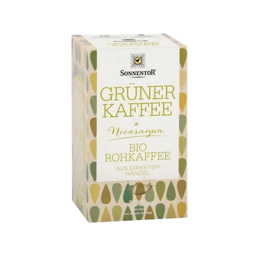 Cafe Verde Cru Bio 18 Saq Sonnentor Café Verde Cru, biológico