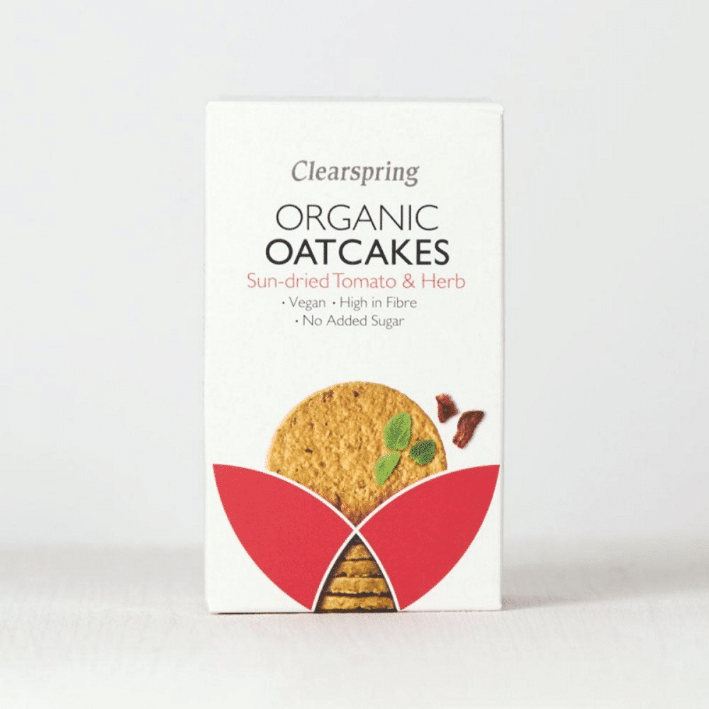 Crackers Aveia Tomate e Ervas Bio 250gr Crackers de Aveia, Tomate e Ervas, biológicas