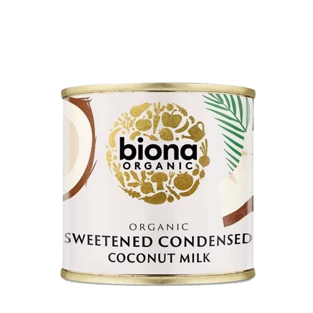 Leite de coco condensado 210g biona bio Leite de Coco Condensado Adoçado, biológico