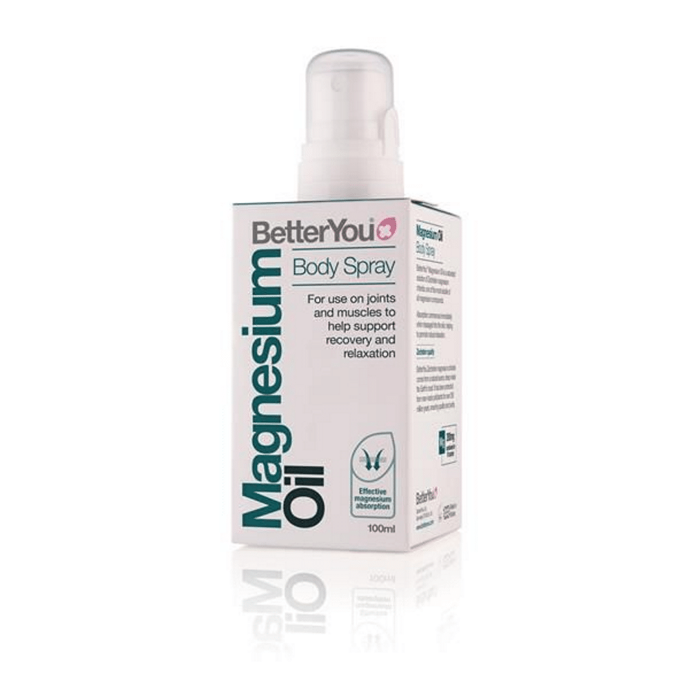 Oleo de Magnesio Spray 100ml BetterYou Magnésio Puro Spray Original