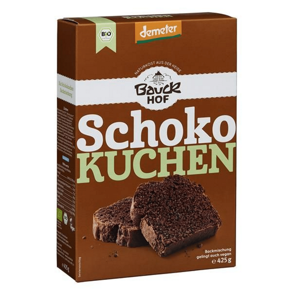 Preparado Bolo Choco Bio SG 425gr Bauck Hof Preparado para Bolo de Chocolate, com ingredientes biológicos, vegan