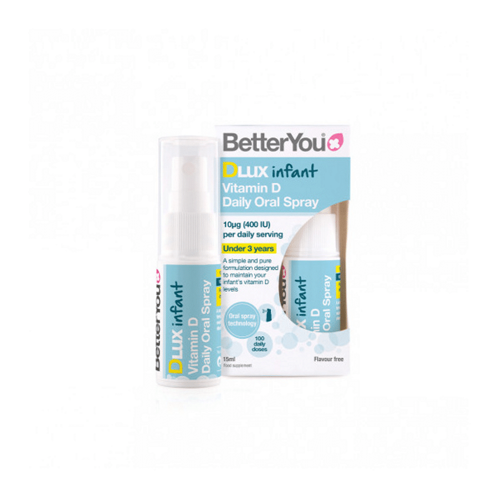 Spray Oral Dlux Bébé 3 anos Betteryou DLux Vitamina D 400 UI Spray Bebé