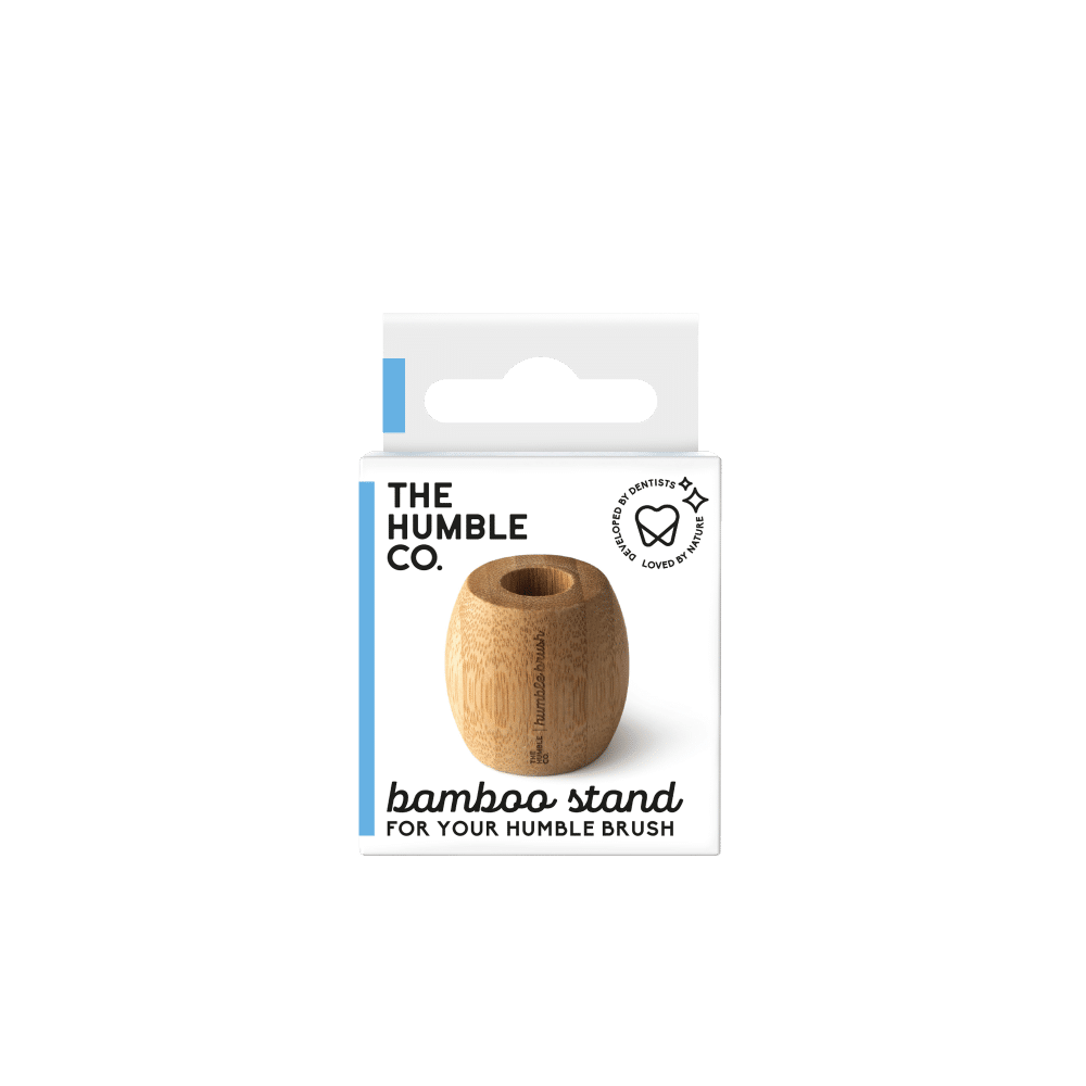 Suporte de bambu para escova de dentes - The Humble Co. Suporte de Bambu para Escova de Dentes, vegan