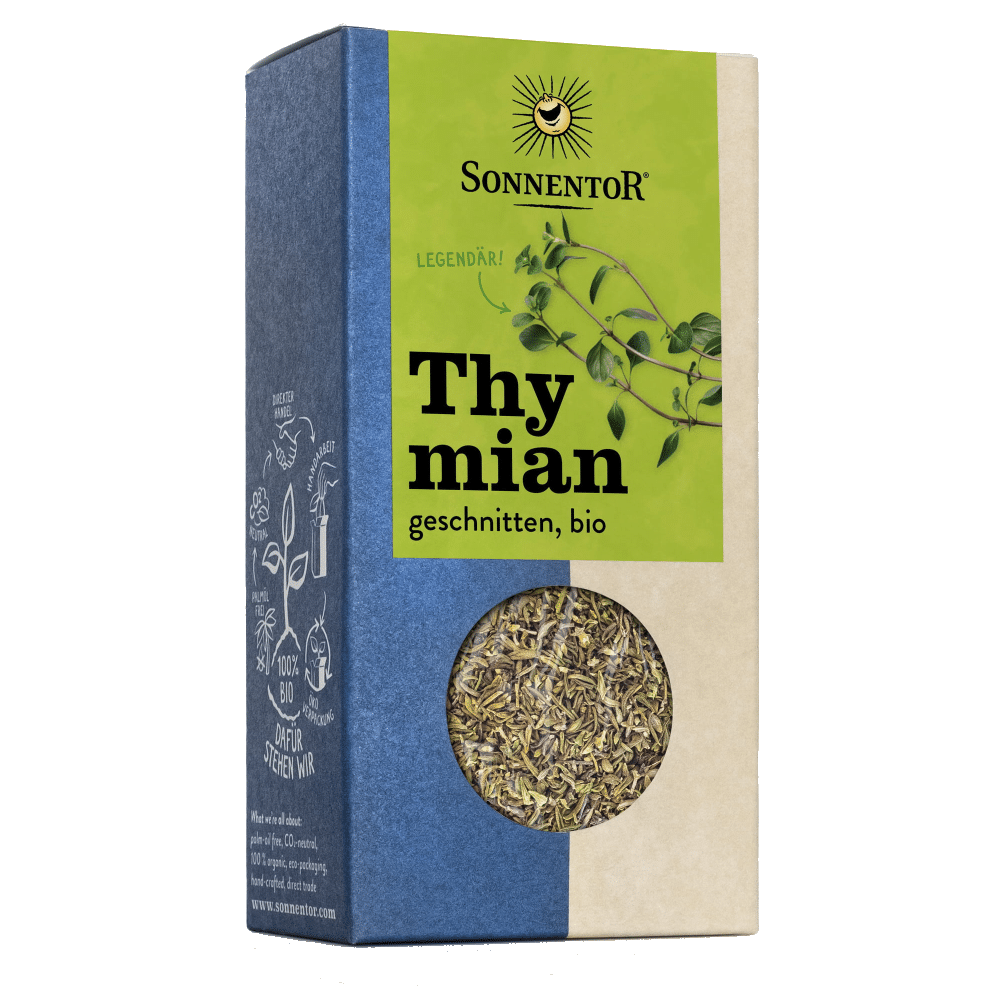 Tomilho Bio 20gr Sonnentor Tomilho Picado, biológico
