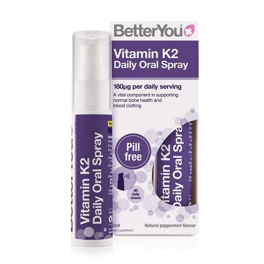 Vitamina K2 Spray 25ml BetterYou Vitamina K2 Spray, suplemento alimentar
