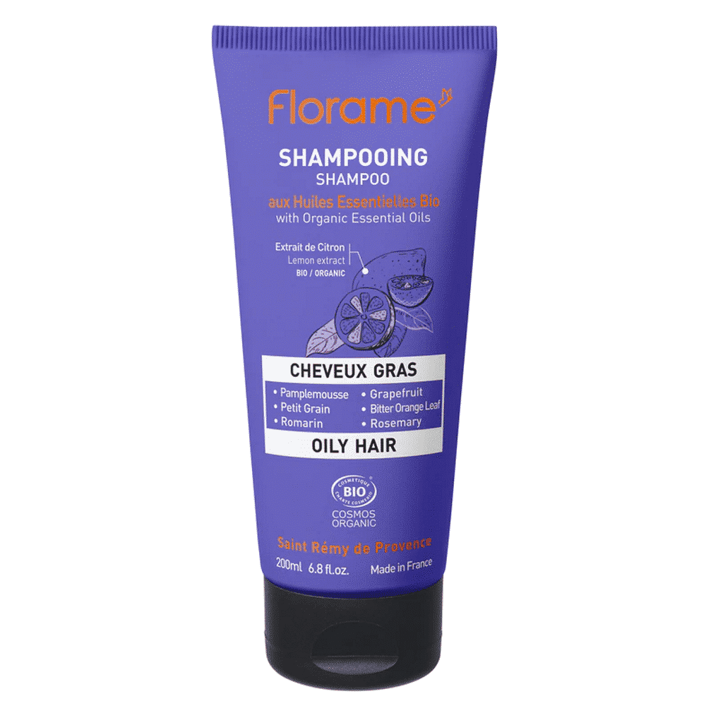 Champo Cabelo Oleoso 200ml Florame Champô Cabelo Oleoso, com ingredientes biológicos