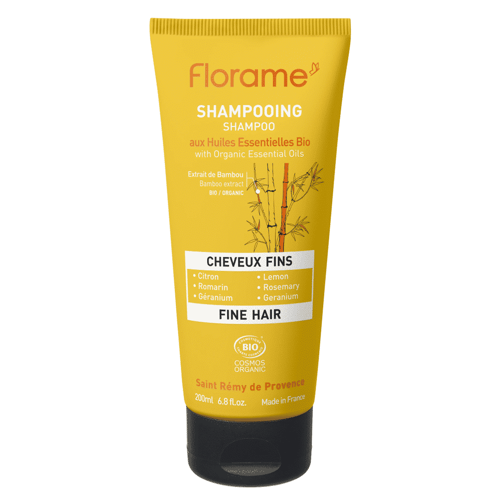 Champo Cabelos Finos 200ml Florame Champô Cabelos Finos, com ingredientes biológicos