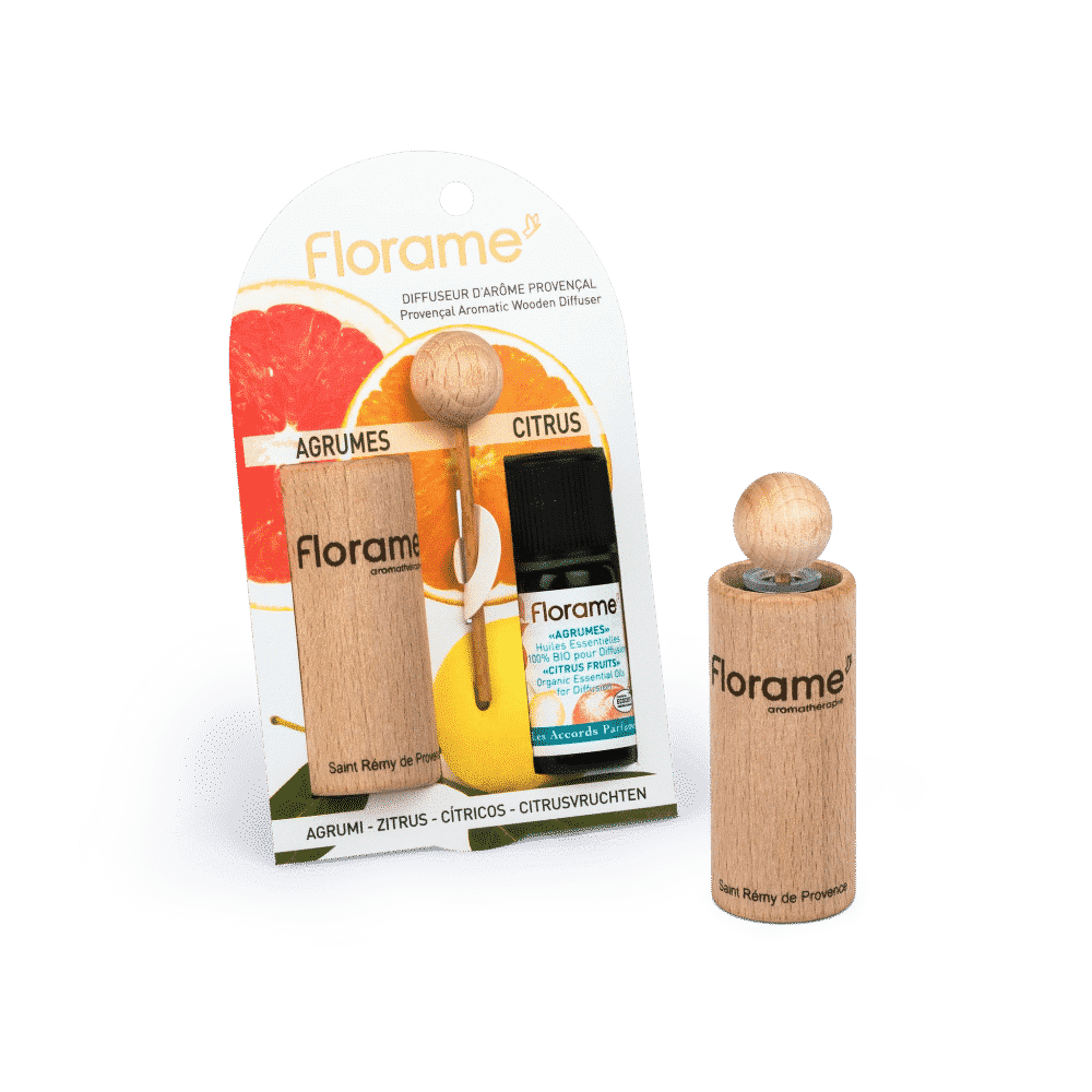 Difusor Provencal Citricos Citrus Fruit Difusor Provençal de Madeira + Sinergia de Cítricos