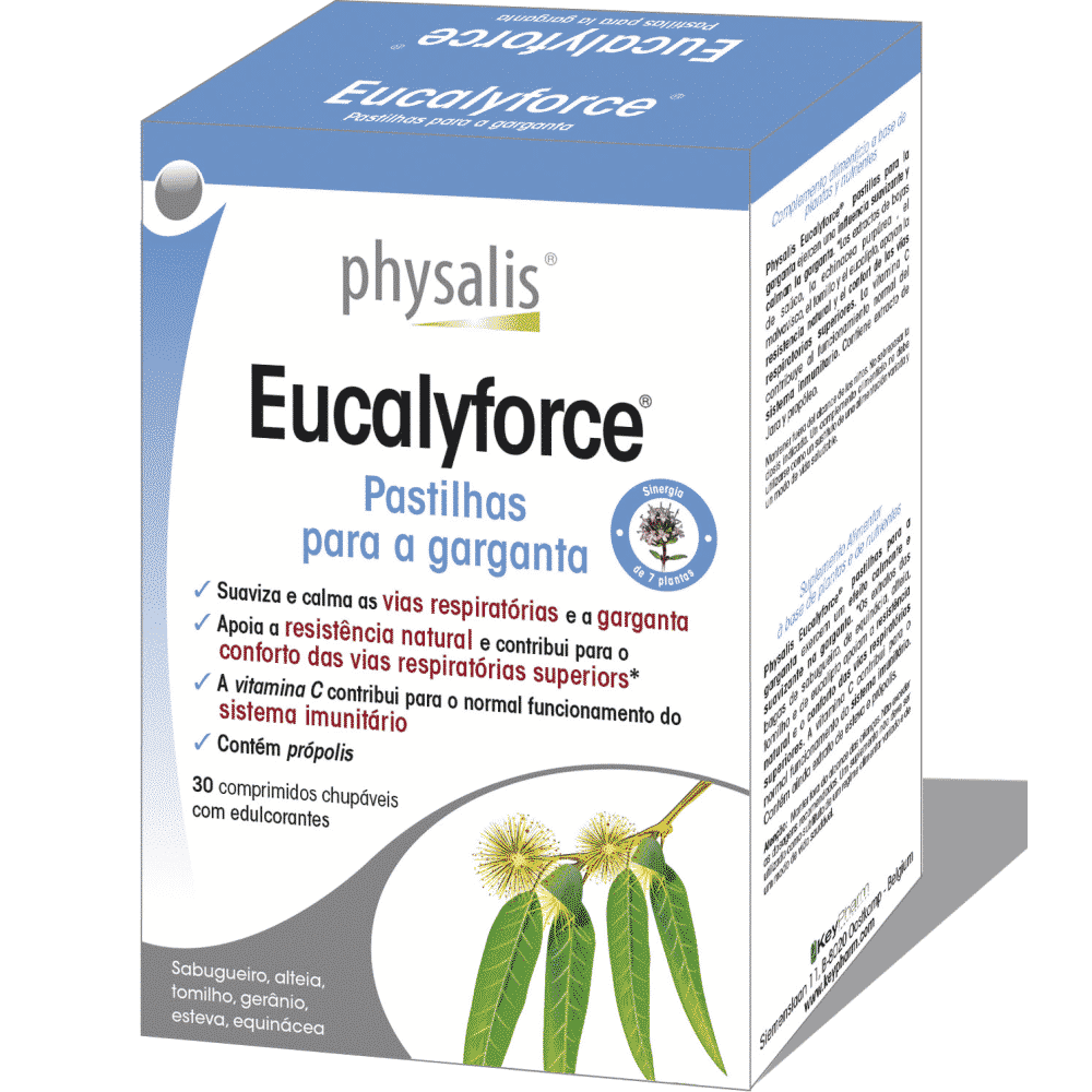 Eucalyforce 30 Pastilhas Physalis Eucalyforce Pastilhas em Comprimidos