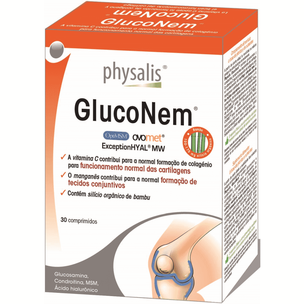 GlucoNem 30 comp GlucoNem, suplemento alimentar