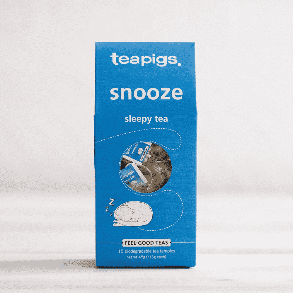 Infusão Snooze com alfazema 15 saq Teapigs Infusão Snooze com Alfazema