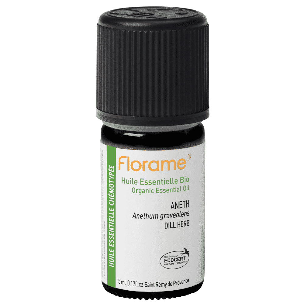 Oleo Essencial Aneto (Anetum graveolens) Bio 5ml Florame Óleo Essencial Aneto, biológico