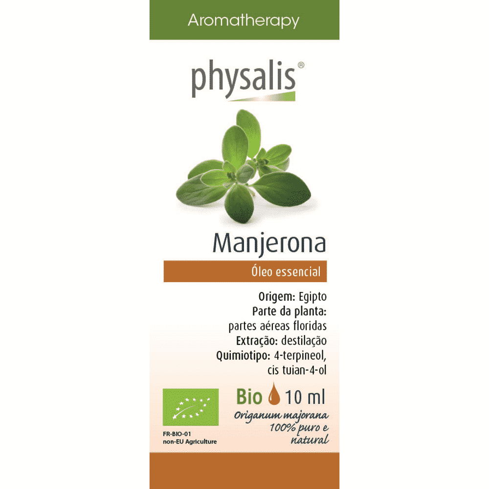 Oleo Essencial Manjerona 10ml Physalis Óleo Essencial Manjerona, biológico