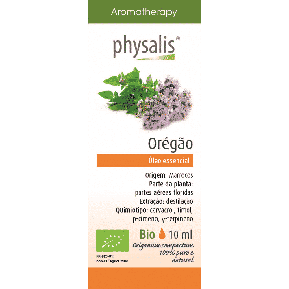 Oleo Essencial Oregão 10ml - Physalis Óleo Essencial Oregão, com ingredientes biológicos