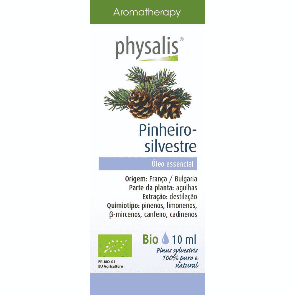 Oleo Essencial Pinheiro Bravo Bio 10Ml - Physalis Óleo Essencial Pinheiro-Bravo, com ingredientes biológicos