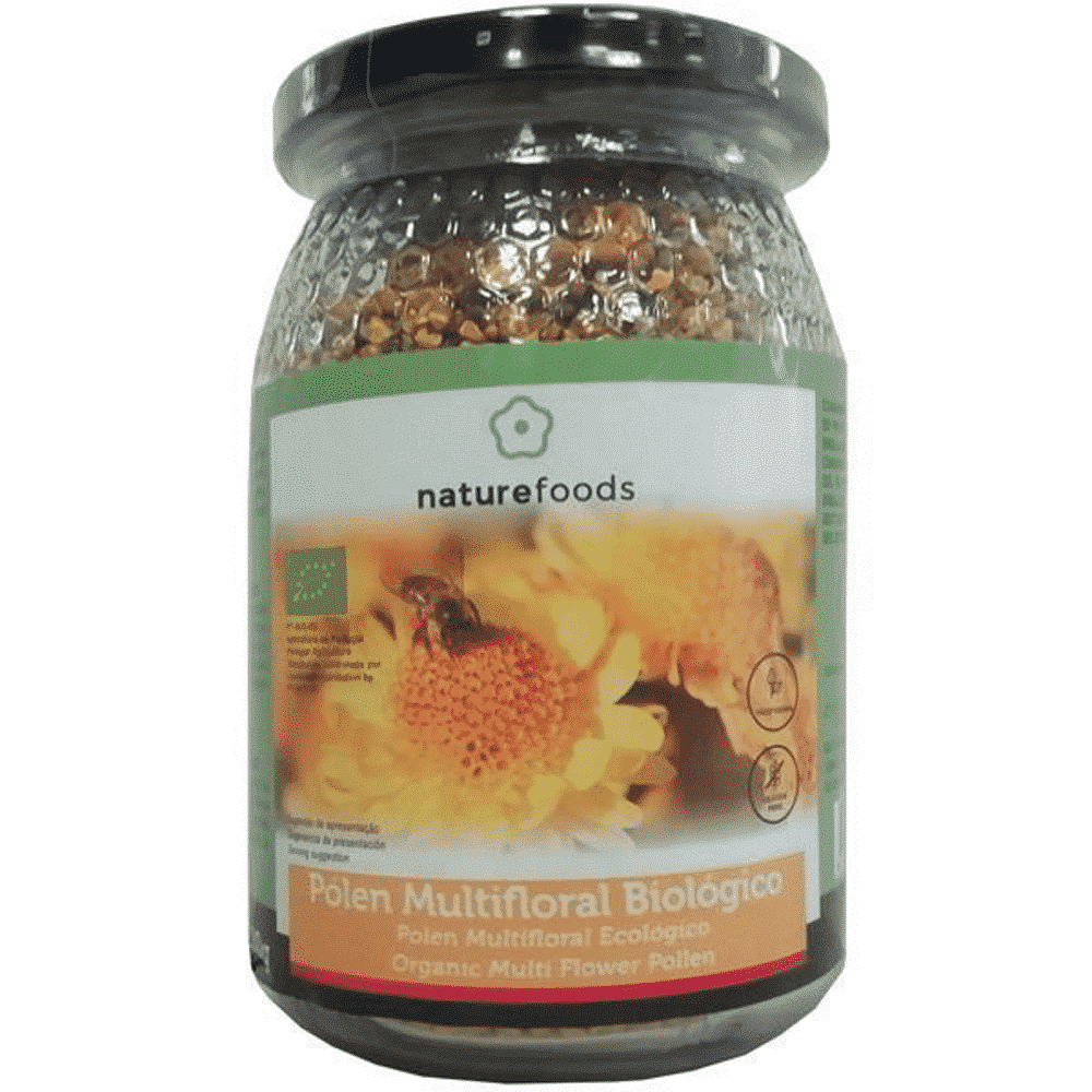 Polen Multifloral Bio 230gr Naturfoods Pólen Multifloral Biológico, sem glúten, vegetariano