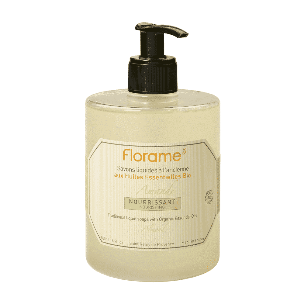 Sabonete Liquido Amendoa Bio 500ml Florame Sabonete Líquido Amêndoa, com ingredientes biológicos