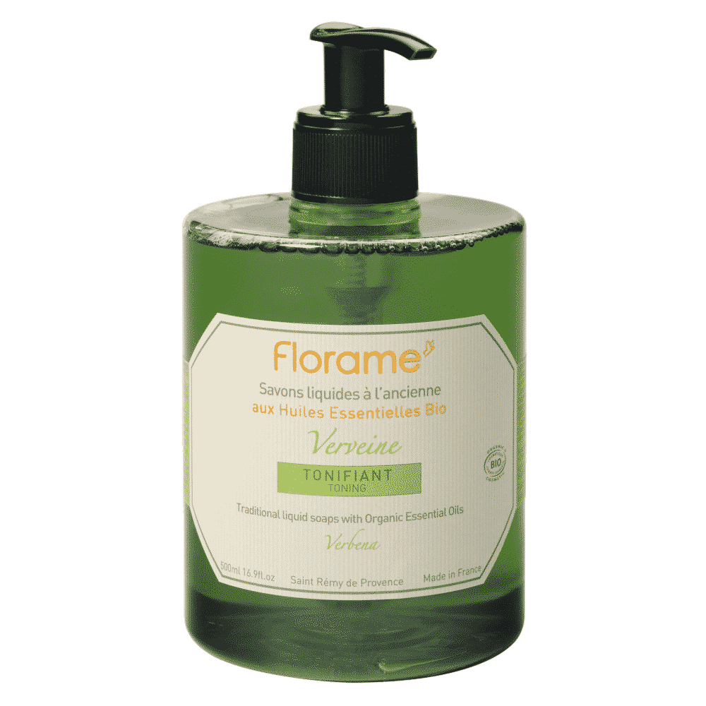 Sabonete Liquido Tradicional Verbena 500ml Florame Sabonete Líquido Verbena, com ingredientes biológicos