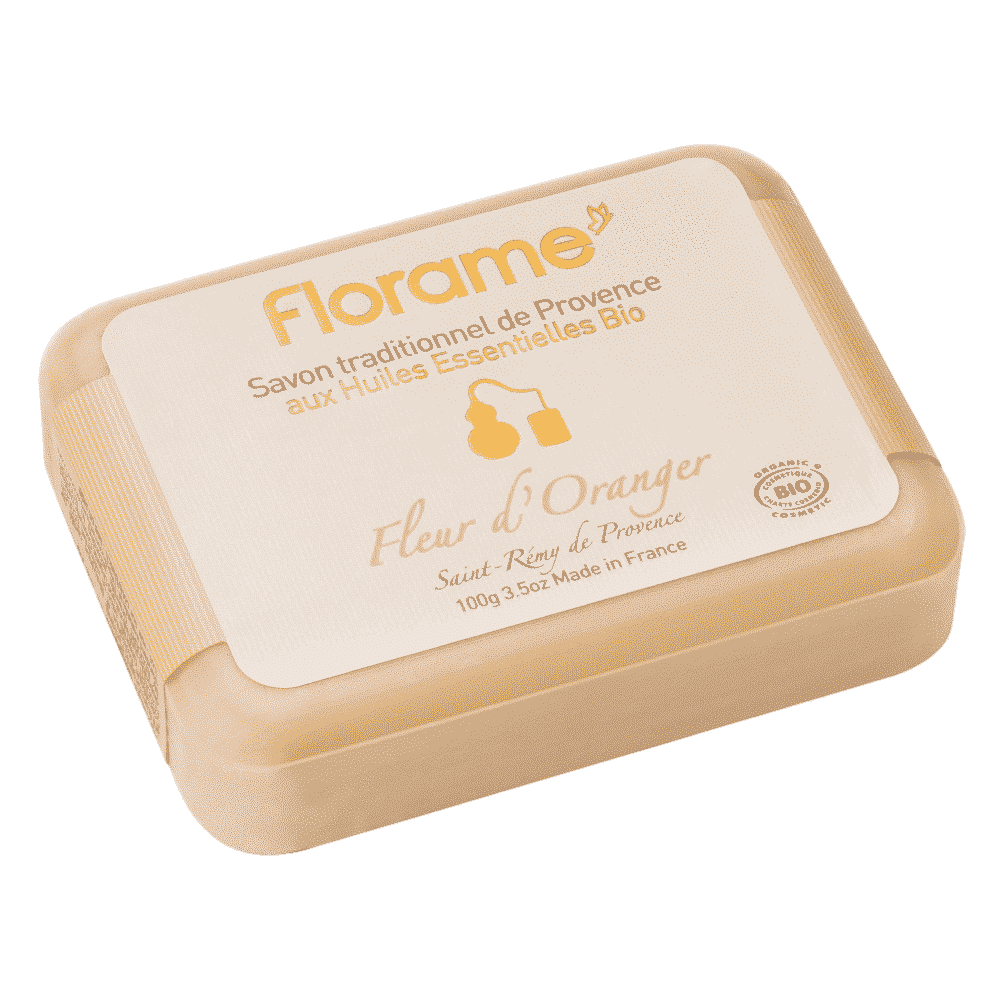 Sabonete de provence Flor de Laranjeira 100gr Sabonete Tradicional Flor de Laranjeira, com ingredientes biológicos