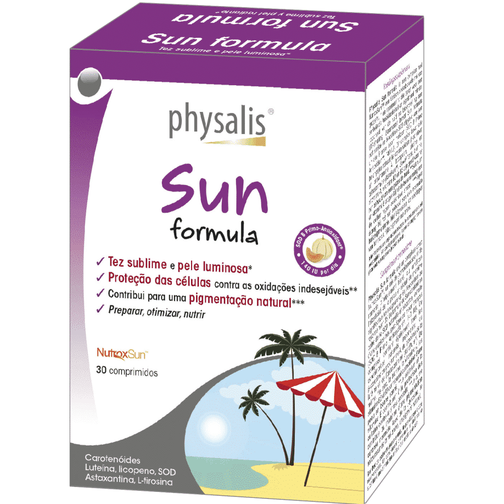Sun Formula 30 Comp Physalis Sun Formula, suplemento alimentar