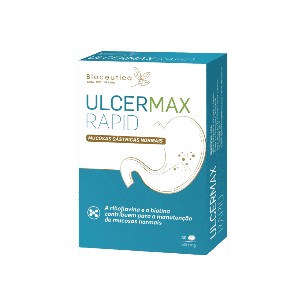 Ulcermax Rapid 30 Rapidtabs Ulcermax Rapid, suplemento alimentar