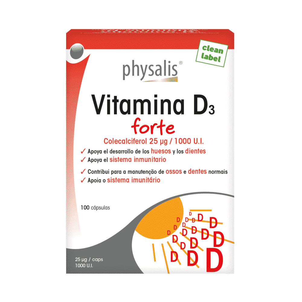 Vitamina D3 Forte 100 Caps Bioceutica Vitamina D3 Forte, suplemento alimentar