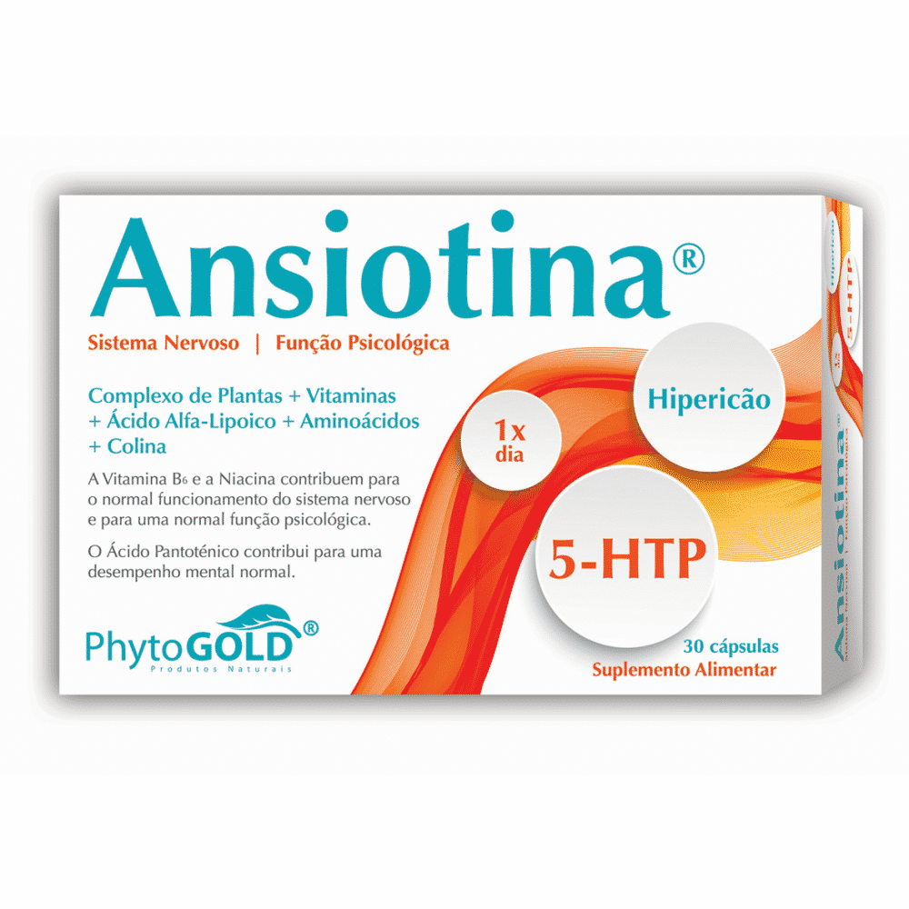 Ansiotina 30 caps Ansiotina, suplemento alimentar