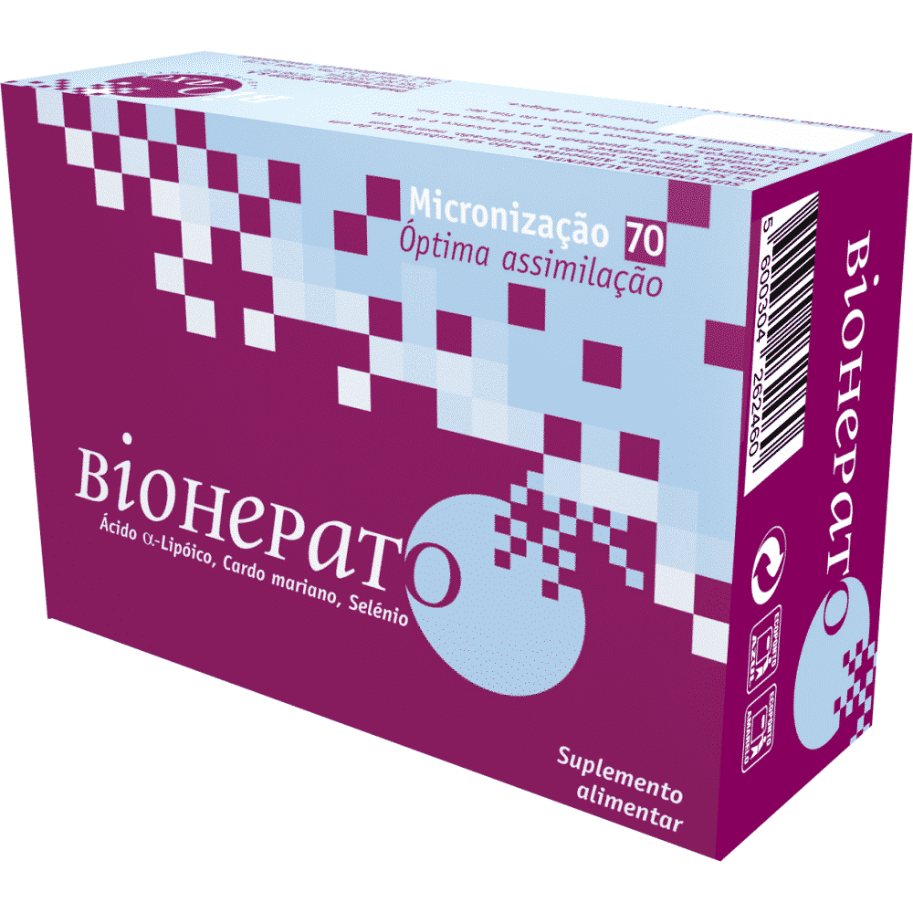 Biohepato 60 Capsulas Bioaxo Biohepato, suplemento alimentar
