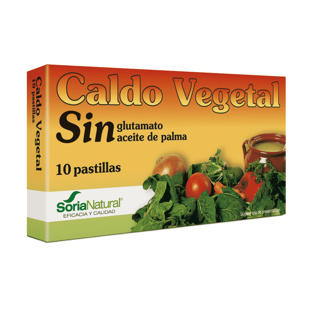 Caldo Vegetal 10 Cubos Soria Ntural Caldo Vegetal