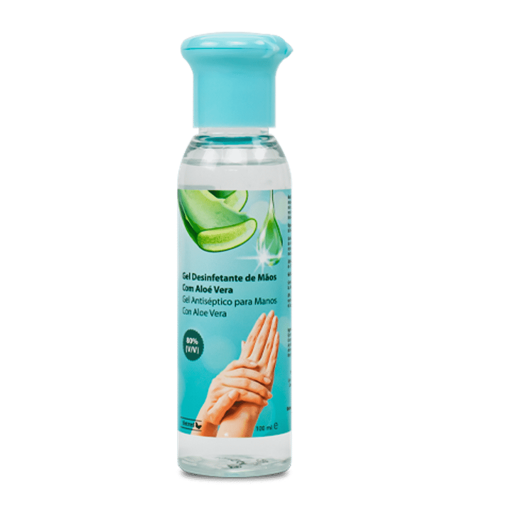 Gel Desinfectante de Mãos com Aloe Vera 100 ml DietMed Gel Desinfetante de Mãos com Aloé Vera