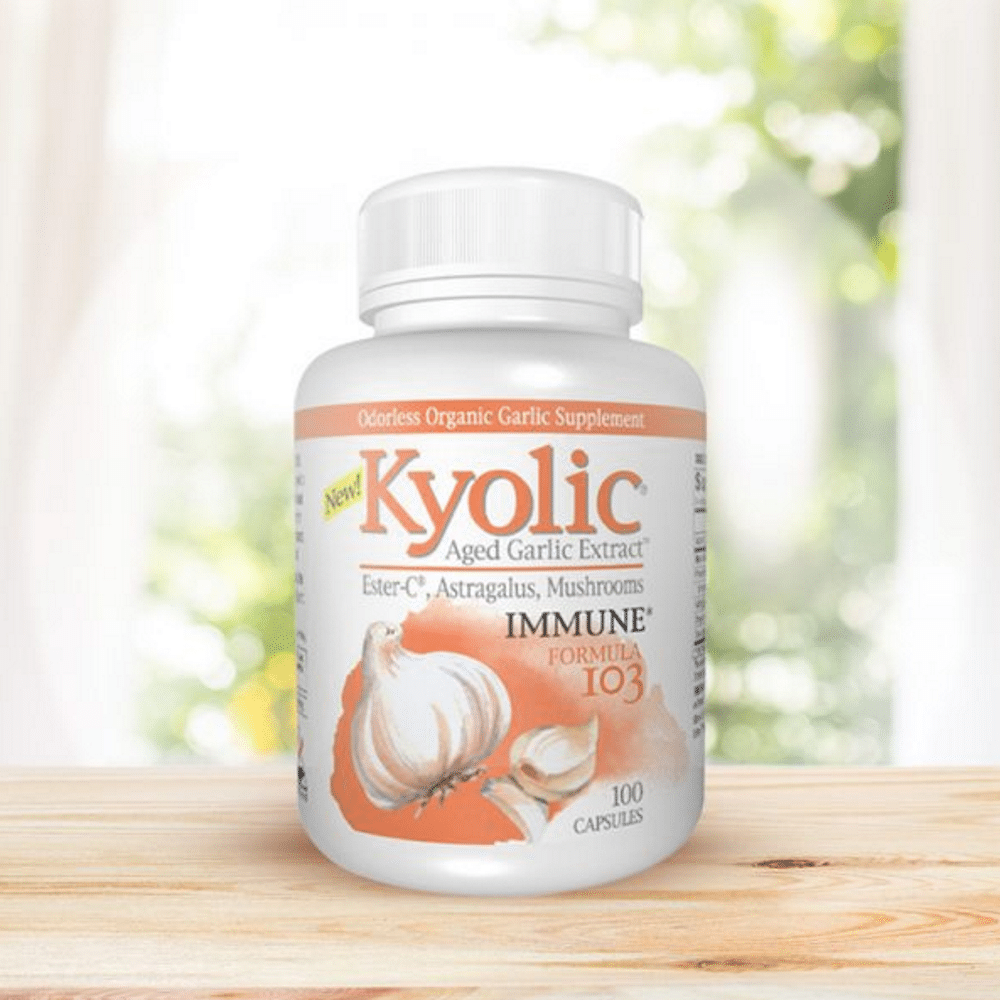Kyolic + Vit C + Astragalus Form 103 Fórmula 103, suplemento alimentar