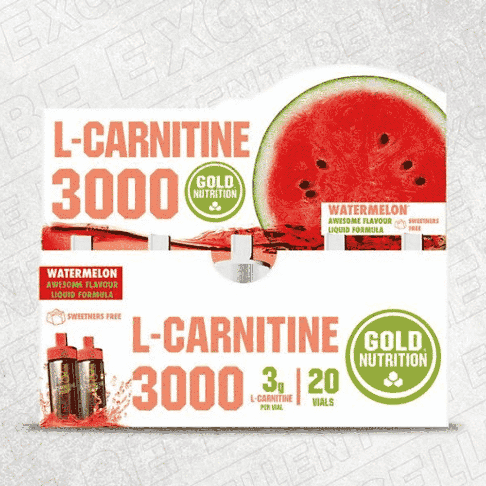 L-carnitine 3000mg Melancia 20 Vials L-Carnitine 3000 mg Melancia, suplemento alimentar