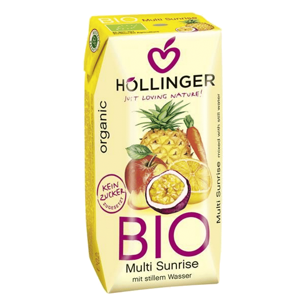 Nectar Multi Sunrise Bio 200ml Néctar Multi Sunrise, com ingredientes biológicos