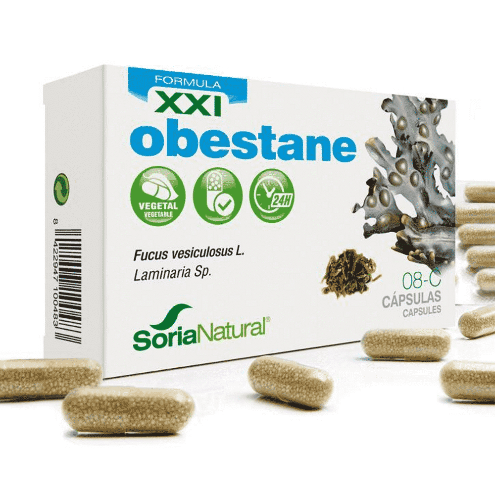 Obestane 08-C Libertação Prolongada 30 caps 08-C Obestane, suplemento alimentar