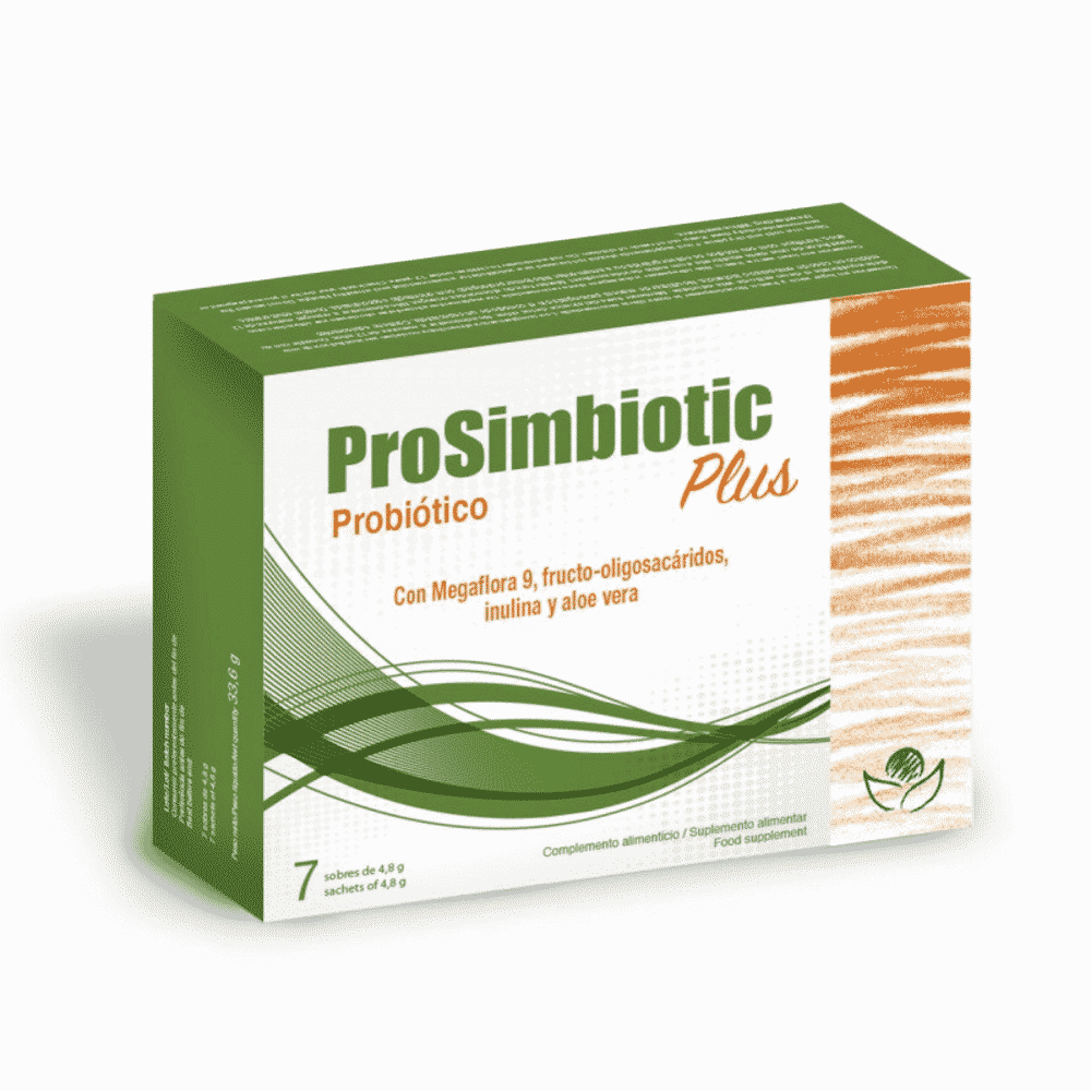 Probiotico Plus Saquetas ProSimbiotic Plus, suplemento alimentar