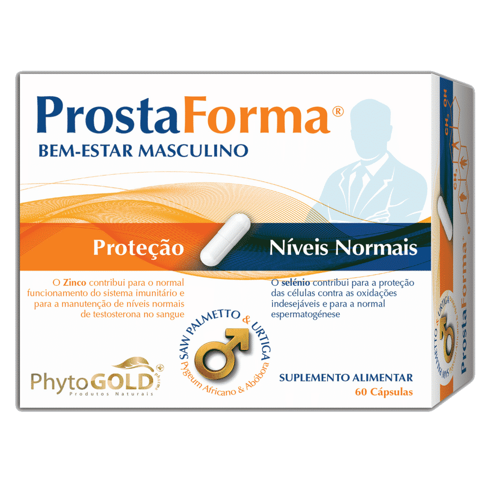 Prostaforma 60 Comp Phytogold Prostaforma, suplemento alimentar