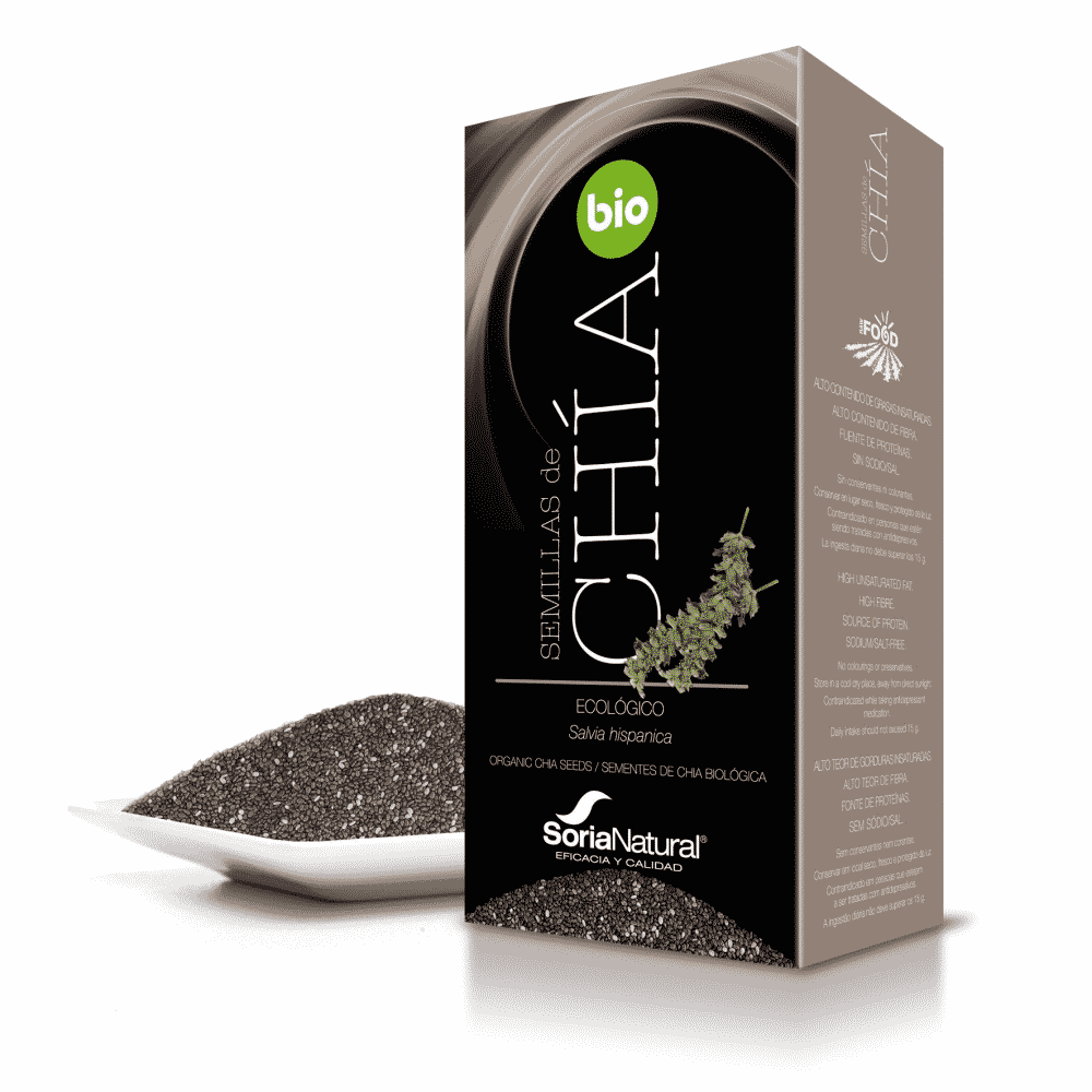 Sementes de Chia 250gr Soria Sementes de Chia, biológicas