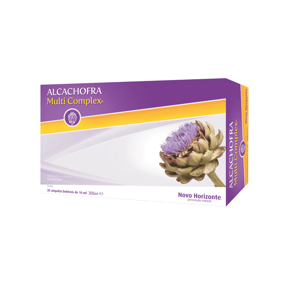 Alcachofra Multicomplex 30 ampolas 10ml Alcachofra Multicomplex, suplemento alimentar