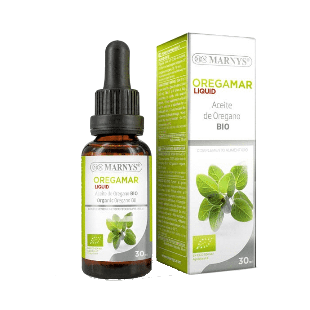 Aroma de Oregão (Oregano) Bio 30ml Marnys Óleo de Oregão, suplemento alimentar