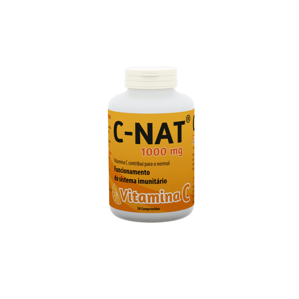 C-Nat Plus + Vit D 60 Caps Natiris C-Nat Plus + Vitamina C, suplemento alimentar