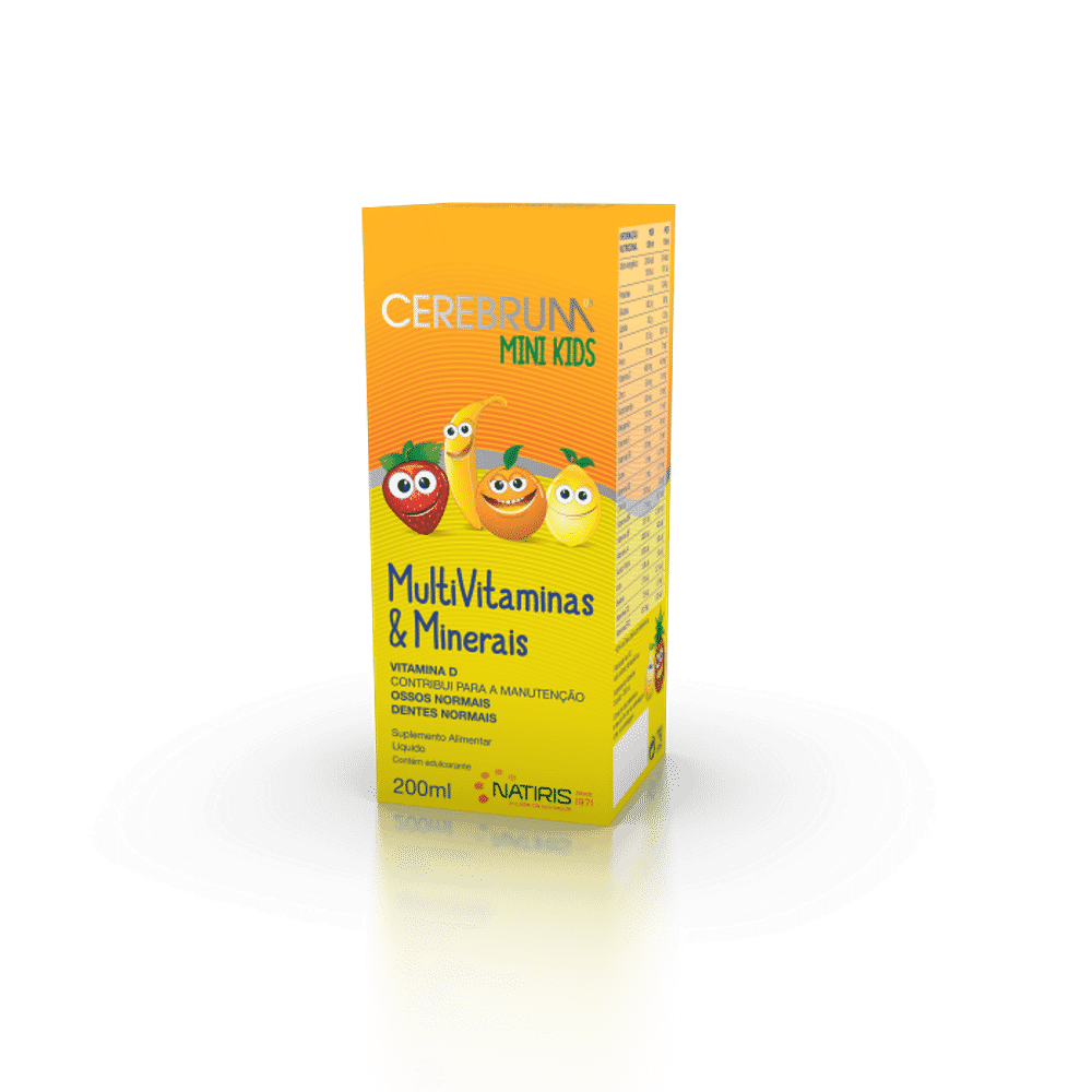 Cerebrum Mini Kids 200ml Cerebrum Mini Kids, suplemento alimentar