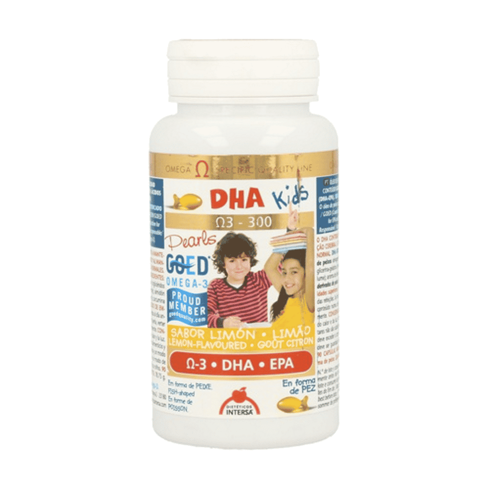 DHA Kids - Omega 3 90 capsulas DHA Kids - Omega 3, suplemento alimentar sem açúcar, sem glúten