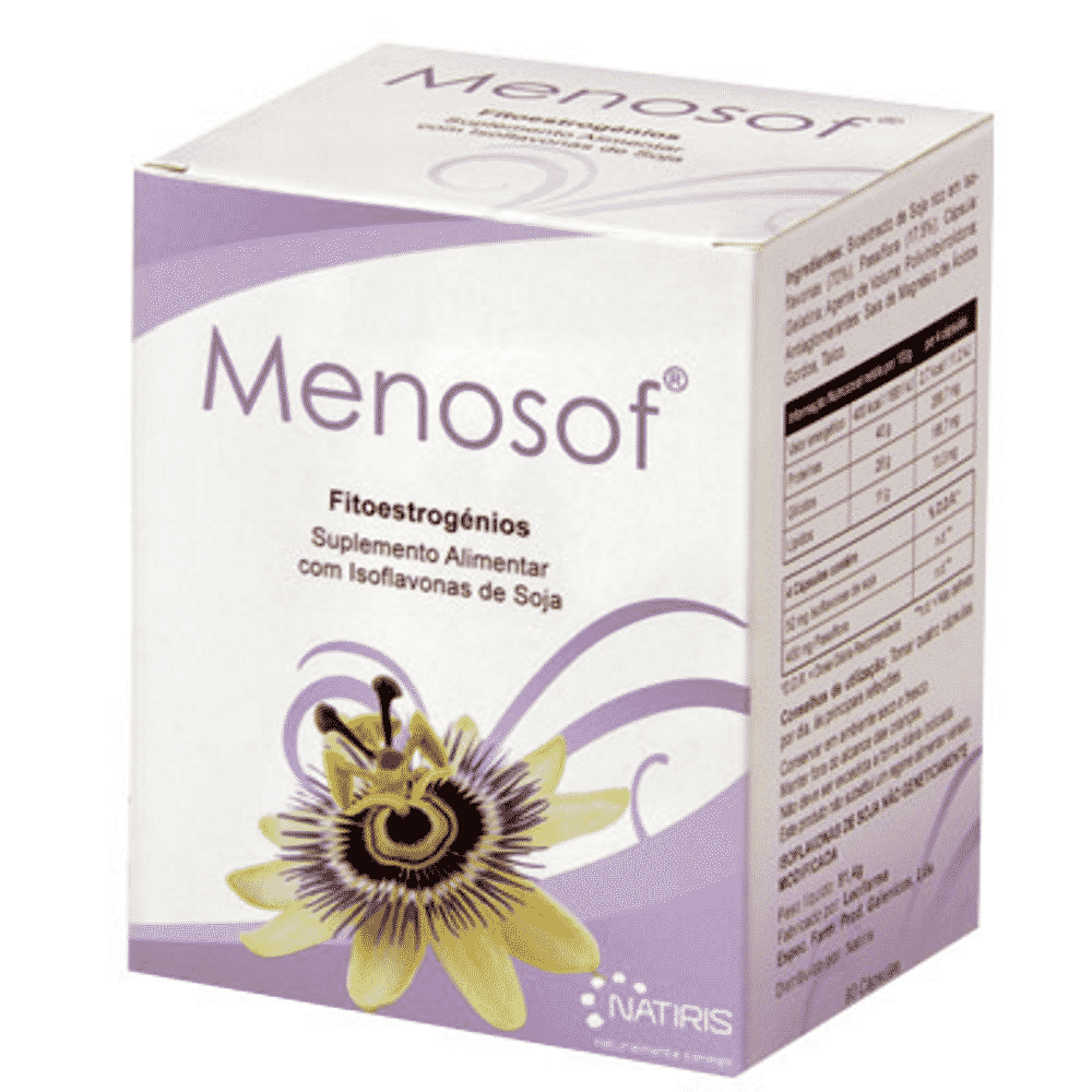 Menosof - Fitoestrogenios Menosof, suplemento alimentar
